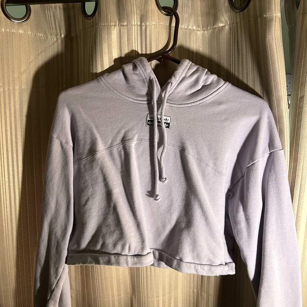 adidas cropped hoodie
